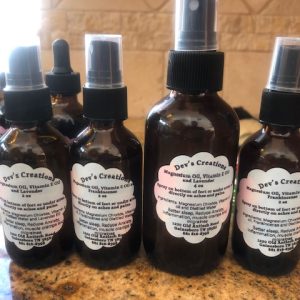 Large 4 oz Magnesium & Eucalyptus Vitality Spray